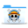 Folder One Piece Logo Icon 32x32 png